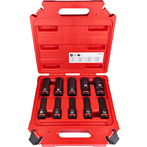 Sada nástrčných 1/2" kľúčov SHOCKWAVE 10ks Milwaukee