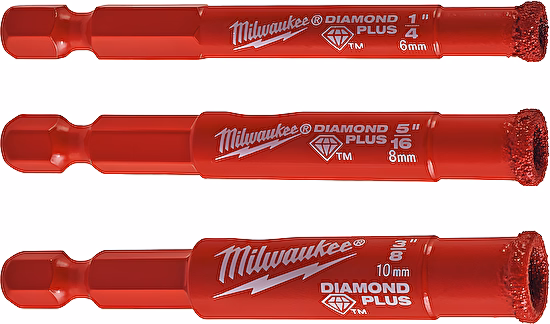 Sada vrtákov DIAMOND Plus 3-dielna Milwaukee