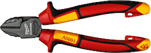 VDE kliešte štiepacie bočné 145mm Milwaukee