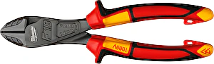 VDE kliešte štiepacie bočné Heavy Duty 180mm Milwaukee