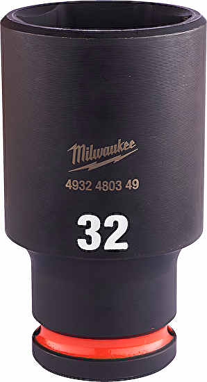 Nástrčný kľúč 1/2" Hex 32mm SHOCKWAVE predĺžený Milwaukee