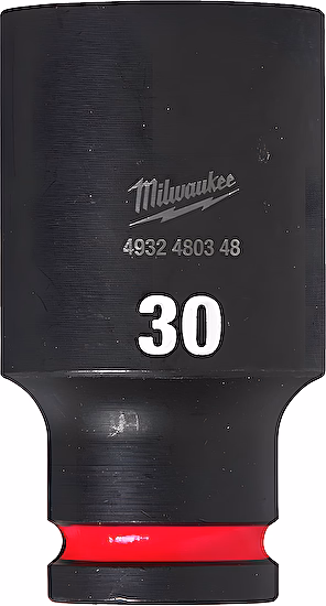Nástrčný kľúč 1/2" Hex 30mm SHOCKWAVE predĺžený Milwaukee
