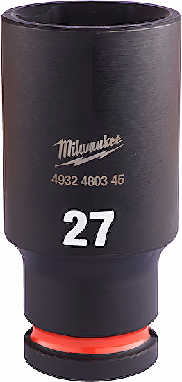 Nástrčný kľúč 1/2" Hex 27mm SHOCKWAVE predĺžený Milwaukee