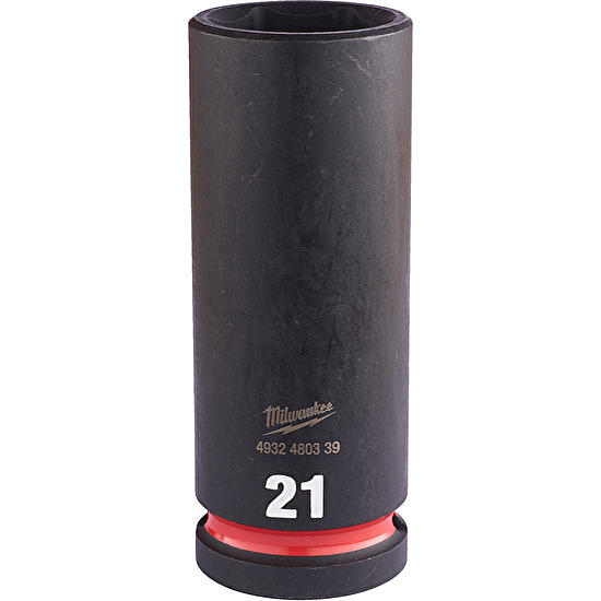Nástrčný kľúč 1/2" Hex 21mm SHOCKWAVE predĺžený Milwaukee