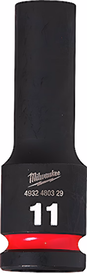 Nástrčný kľúč 1/2" Hex 11mm SHOCKWAVE predĺžený Milwaukee