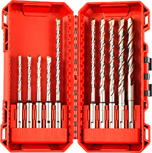 Sada vrtákov SDS+ M2 - 10ks Milwaukee