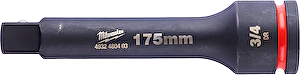 Priemyselné hlavice Shockwave 3/4´´ predĺženie 175mm Milwaukee