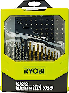 Sada vrtákov a šrúbovacích bitov 69ks RAK69MIX Ryobi