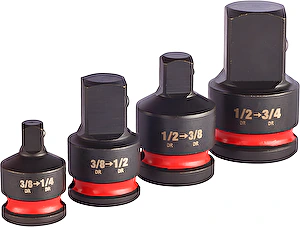 Adaptéry 1/2´´ HEX adaptér set - 4ks Milwaukee