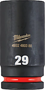 Nástrčný kľúč 3/4" Hex 29mm SHOCKWAVE predĺžený Milwaukee