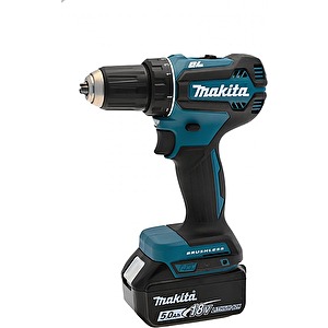 Akumulátorový vŕtací skrutkovač 18V DDF485RTJ 2x5Ah Makita