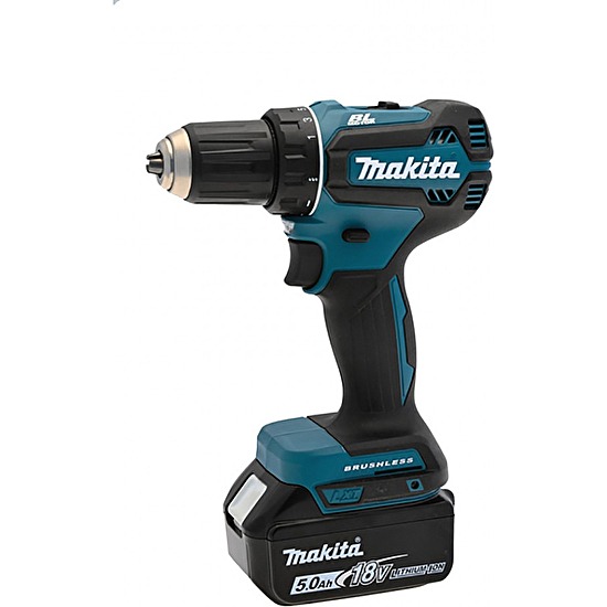 Akumulátorový vŕtací skrutkovač 18V DDF485RTJ 2x5Ah Makita