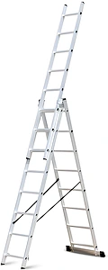 Rebrík hliníkový 3x12st 788cm ProCraft