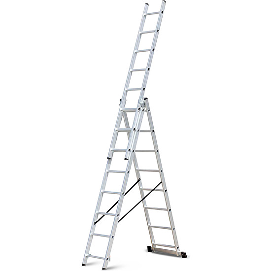 Rebrík hliníkový 3x8st 508cm ProCraft