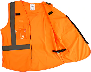 Vysokoviditeľná reflexná vesta oranžová L/XL Milwaukee