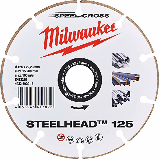 Diamantový kotúč STEELHEAD 125mm Milwaukee