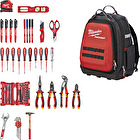 Kompaktný batoh Milwaukee Packout™ pre elektrikárov (Sada 76 dielov)