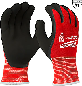 Zimné rukavice odolné proti prerezaniu A - vel M/8 - 1ks Milwaukee