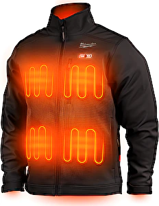 Vyhrievaná bunda PREMIUM čierna veľ. XL, 5.gen Milwaukee
