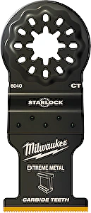 Karbidový nôž na ponorné rezy do multimateriálu 35x32mm (1ks) Milwaukee