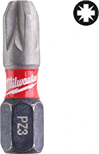 Sada bitov Shockwave PZ3 25mm (25ks) Milwaukee
