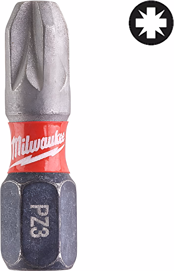 Sada bitov Shockwave PZ3 25mm (25ks) Milwaukee