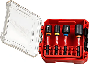 Sada magnetických nástrčných kľúčov SHOCKWAVE 7,8,10,13mm Milwaukee