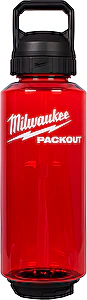 Plastová fľaša PACKOUT 1420ml Red Milwaukee