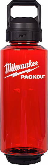 Plastová fľaša PACKOUT 1420ml Red Milwaukee