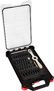 Závitníky a očká M3 - M12 PACKOUT  s rukoväťou Hex-LOK 2v1 Milwaukee