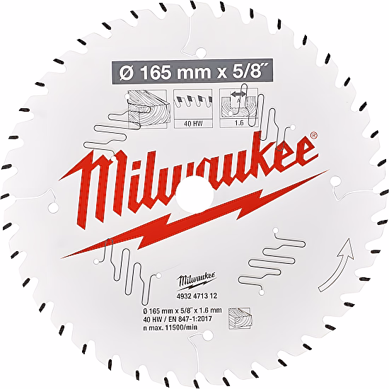 Pílový kotúč drevo 165X15.87X1.6X40ATB Milwaukee