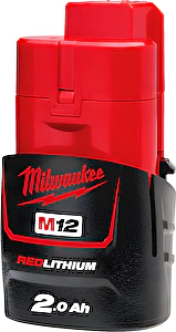 Akumulátor M12 B2 2.0 Ah Milwaukee