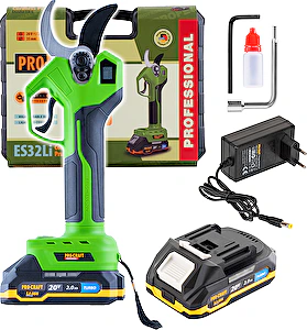 Aku nožnice na konáre ES32Li1b 1x2Ah ProCraft