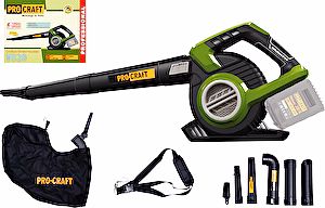Aku d&uacute;chadlo/vys&aacute;vač VB20 ProCraft
