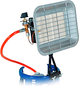Plynový infra ohrievač 4,6kW Dedra
