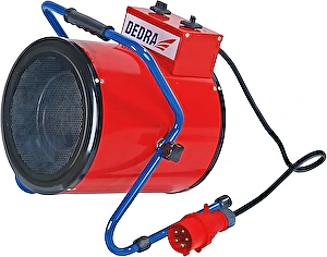 Elektrický ohrievač vzduchu 2500-5000W 400V Dedra