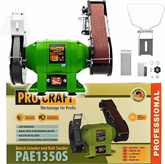 Kombinovaná kotúčová, pásová brúska Procraft