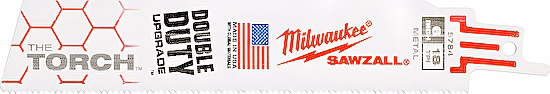 Pílový plátok B. TORCH Sawzall 150x18T 5ks Milwaukee