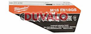 Tlakový snímač 4931473122 Milwaukee